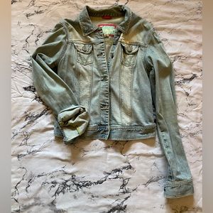 Distressed Denim Jacket